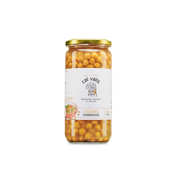 Garbanzos cocidos Cal Valls 450g ECO main product photo