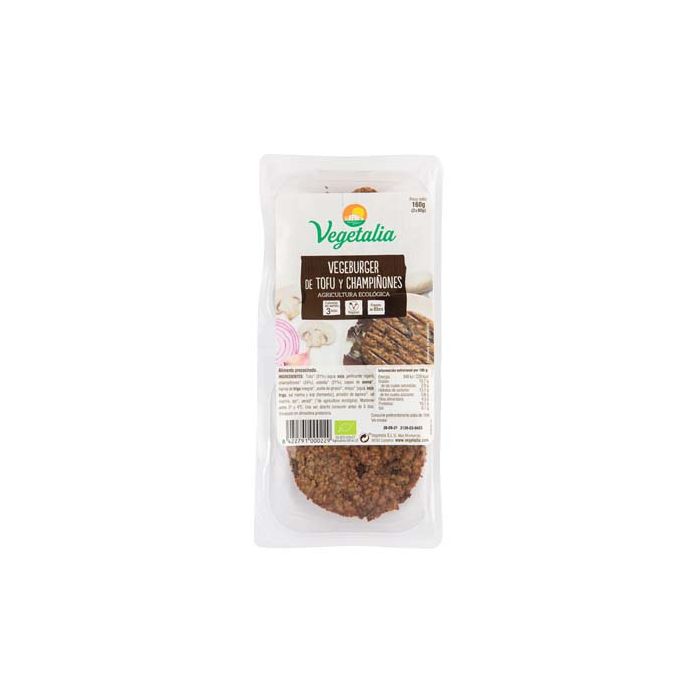 Hamburguesa de tofu/champis Veget. ECO main product photo