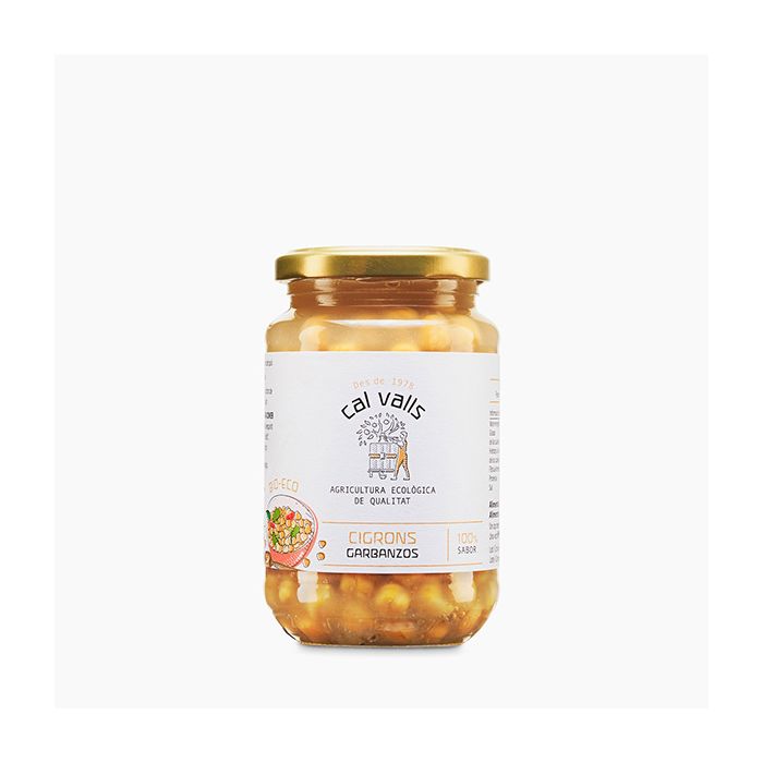 Garbanzos cocidos Cal Valls 220g ECO main product photo