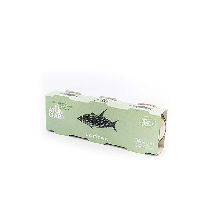 Atún aceite de oliva Veritas 3x52g ECO main product photo