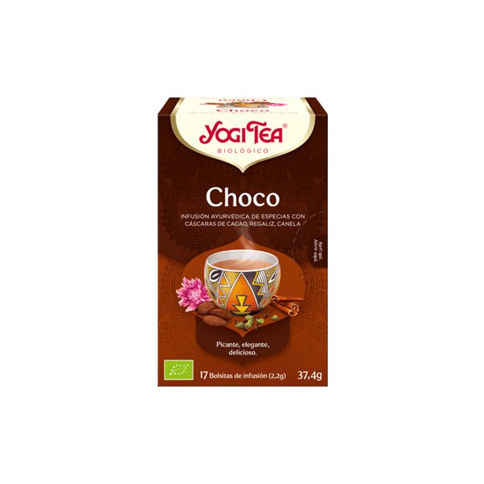 Infusión con chocolate Yogi Tea 17b ECO main product photo