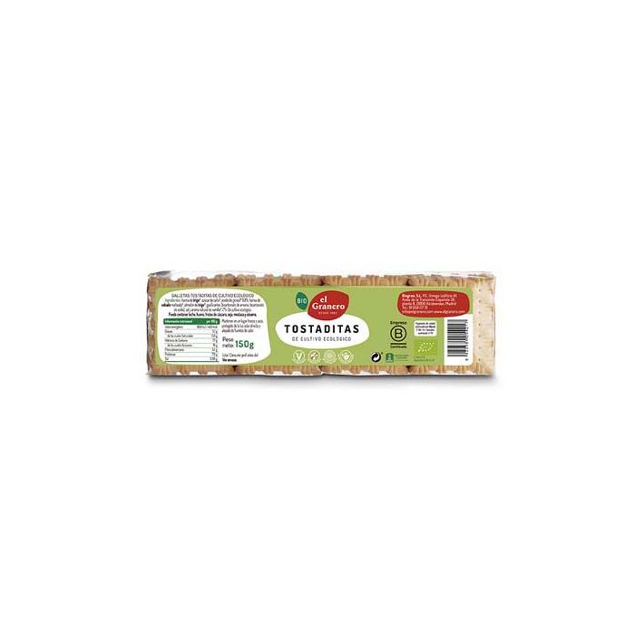 Galletas Tostaditas El Granero 150g ECO main product photo