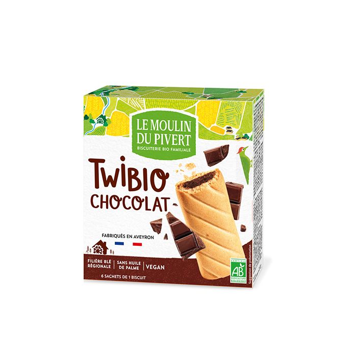 Twibio con chocolate M Pivert 150g ECO main product photo