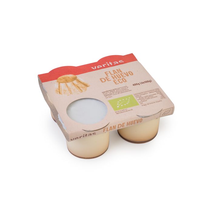 Flan de Huevo Veritas 4*100gr ECO main product photo