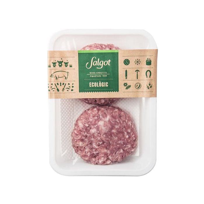 Hamburguesa Cerdo Salgot 2x100gr ECO main product photo