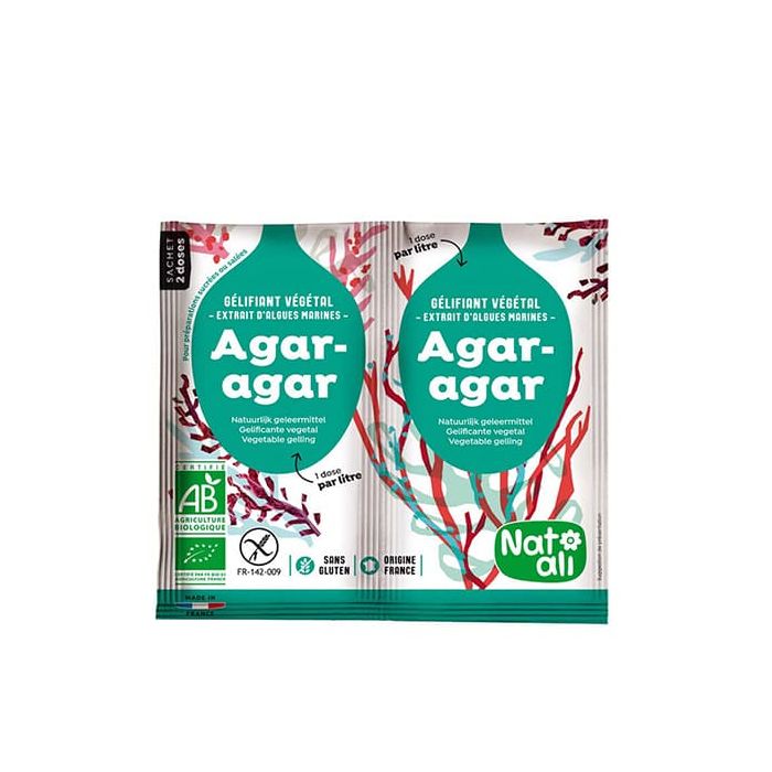 Gelatina de agar-agar Natali 2x4gr ECO main product photo