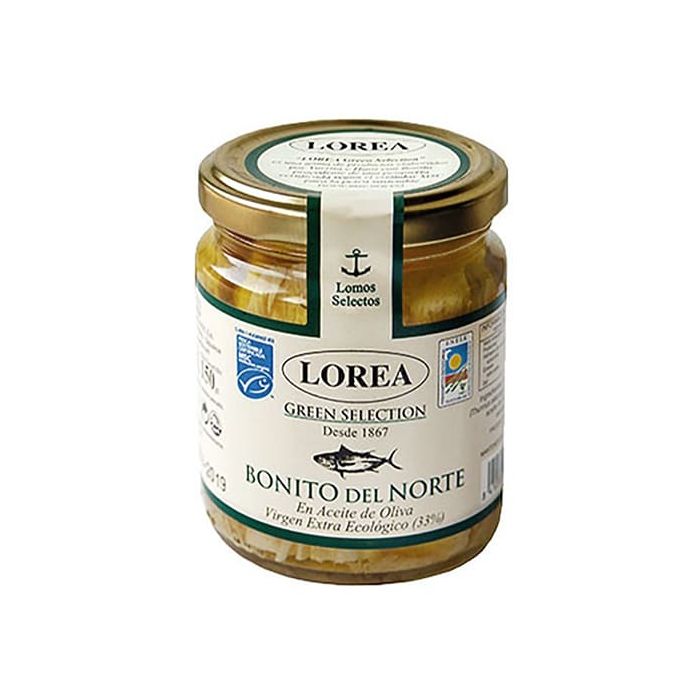Bonito con aceite en tarro Lorea 150gECO main product photo