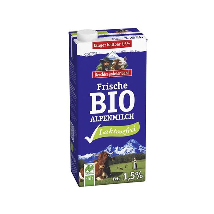 Leche fresca s/lactosa Bercht. 1L ECO main product photo