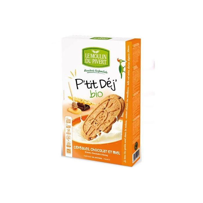 Galletas cer miel choco Pivert 190g ECO main product photo