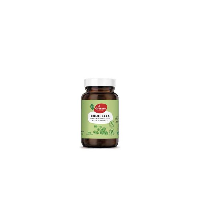 Alga Chlorella El Granero 180caps ECO main product photo