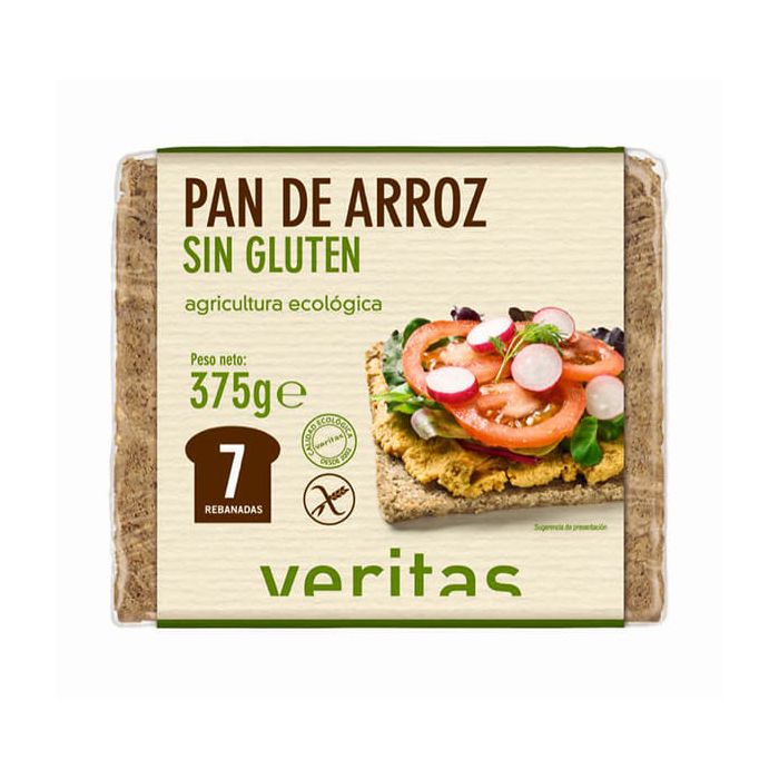 Pan alemán de arroz s/g Veritas 375g ECO main product photo