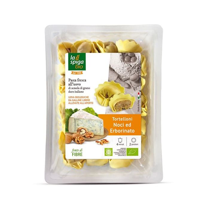 Tortelloni nueces gorgonz Spiga 250g ECO main product photo