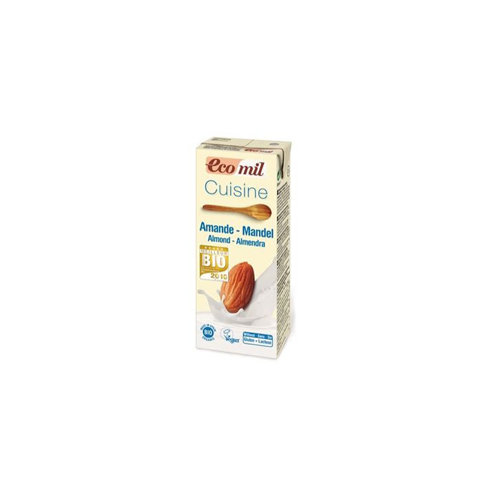 Crema almendra p/cocinar Ecomil 20cl ECO main product photo