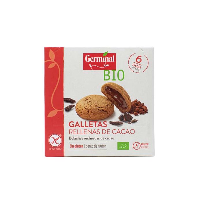 Galleta rellena cacao Germinal 200g ECO main product photo