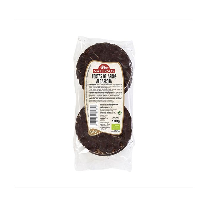 Tortitas arroz c/algarroba 100g ECO main product photo