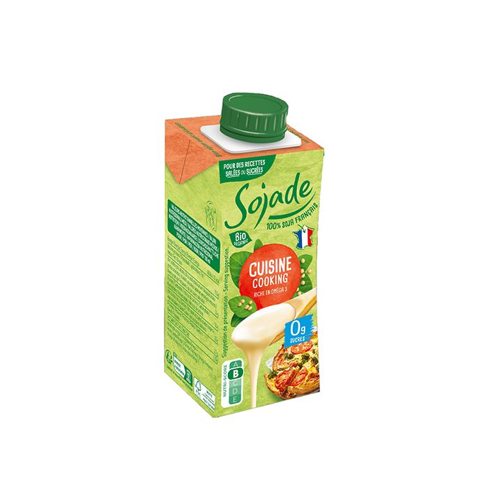 Crema de soja p/cocinar Sojade 20cl ECO main product photo