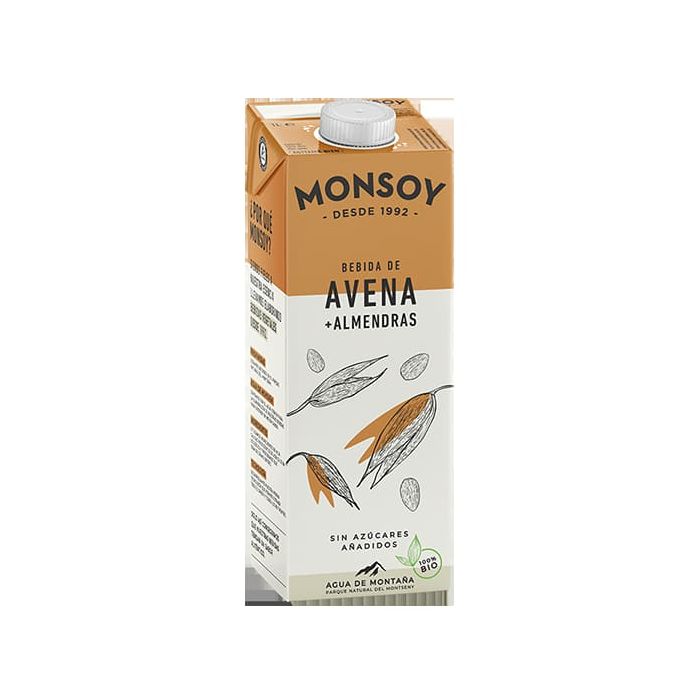 Bebida avena y almendra Monsoy 1l ECO main product photo