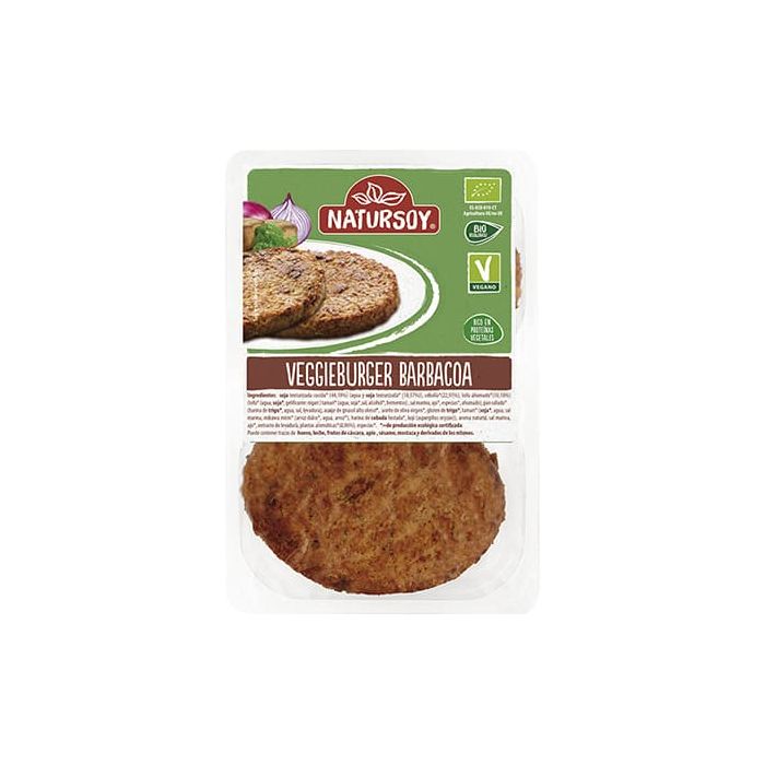 Veggieburger barbacoa Natursoy 200g ECO main product photo