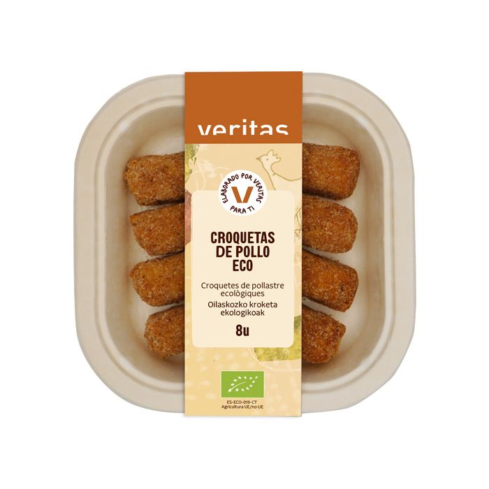 Croquetas de pollo Veritas 8u 225g ECO main product photo