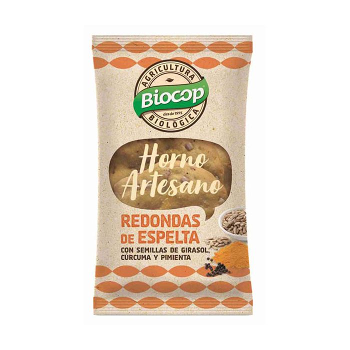 Redondas pan esp cúrc pim Biocop 75g ECO main product photo