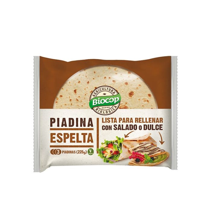 Piadina de espelta Biocop 225g ECO main product photo