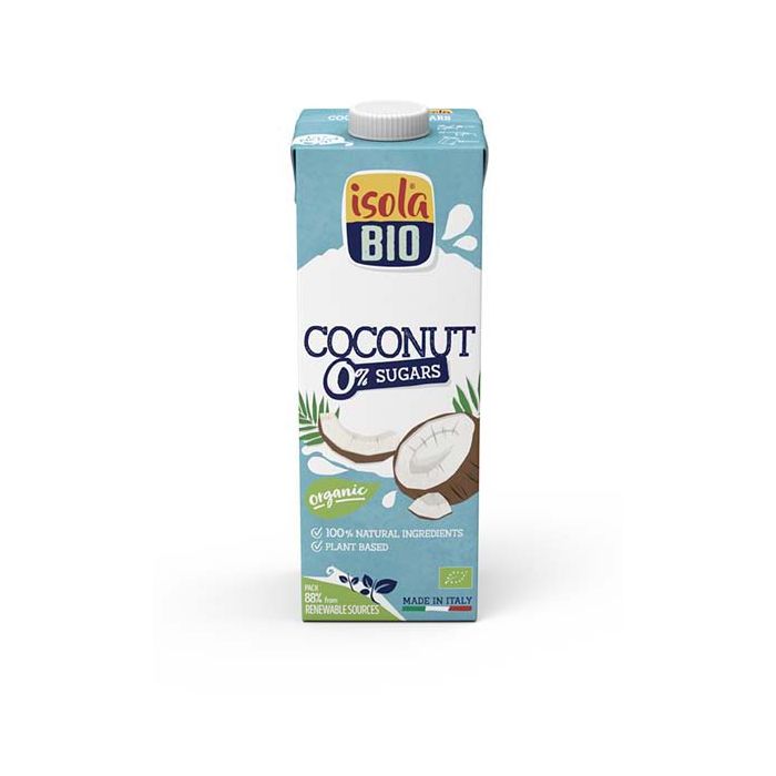 Bebida coco s/azucar Isola 1l ECO main product photo