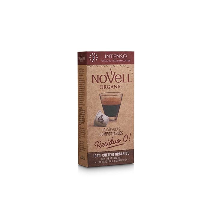 Café intenso cápsulas Novell 10u ECO main product photo