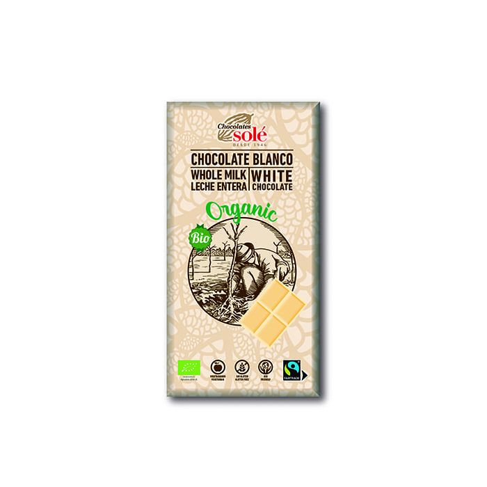 Chocolate blanco 100g Sole ECO main product photo