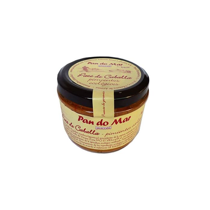 Paté Caballa Pimient Pan Do Mar 125g ECO main product photo