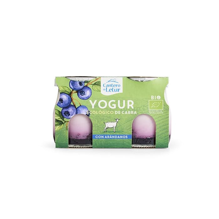 Yogur Cabra c/arándan Cantero 2x125g ECO main product photo