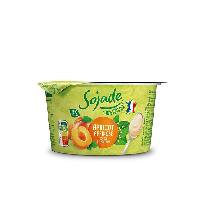 Postre soja albaricoque Sojade 150g ECO main product photo