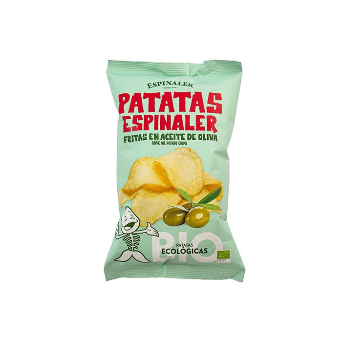 Patatas aceite oliva Espinaler 100g ECO main product photo