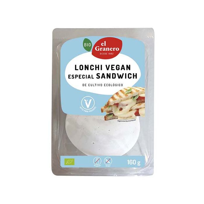 Queso lonchas mozzar El Granero 160g ECO main product photo