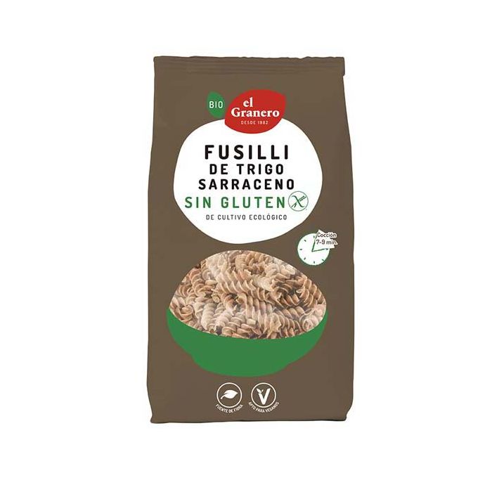 Fusilli sarraceno sg El Granero 500g ECO main product photo