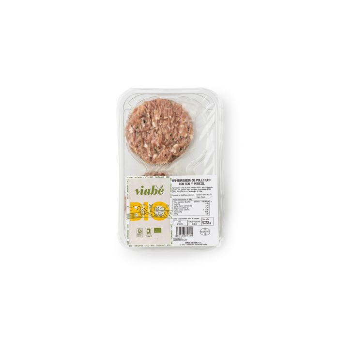 Hamburguesa pollo ajo perejil 2x100g ECO main product photo