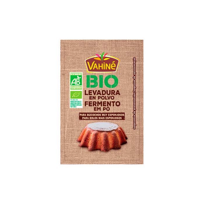 Levadura en polvo Vahiné 5x7g ECO main product photo