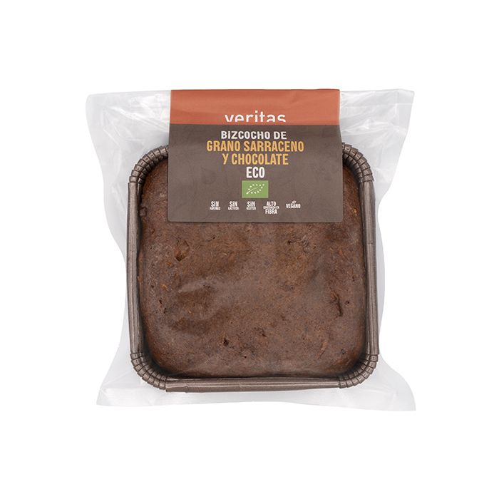 Bizcocho sarracen choco Veritas 215g ECO main product photo