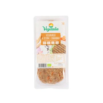 Hamburguesa seitan/zanahoria Veget. ECO