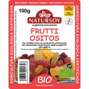 Ositos de fruta Natursoy 100 gr ECO