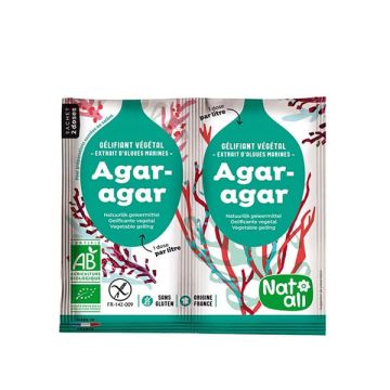 Gelatina de agar-agar Natali 2x4gr ECO