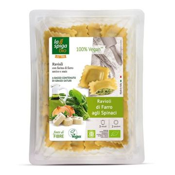 Ravioli espelta-espinacas Spiga 250g ECO