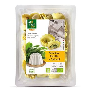 Tortelloni Ricotta-espinacas 250g ECO