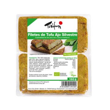 Filetes de tofu con ajo Taifun 160gr ECO