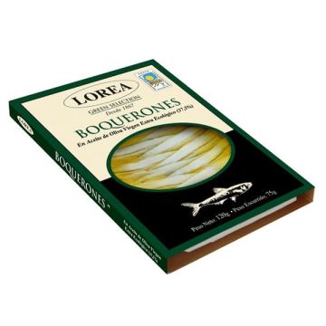 Boquerones en aceite oliva Lorea 75g ECO