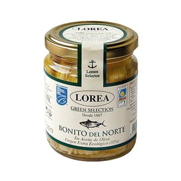 Bonito con aceite en tarro Lorea 150gECO