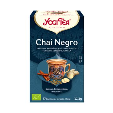 Té chai negro Yogi Tea 17 bolsas ECO