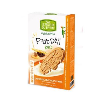 Galletas cer miel choco Pivert 190g ECO