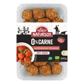 Albóndigas 0% carne Natursoy 230g ECO