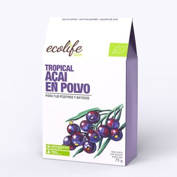 Acai en polvo Ecolife 75gr ECO