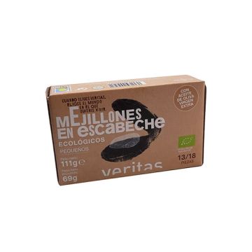 Mejillón en escab 13/18 Veritas 69g ECO